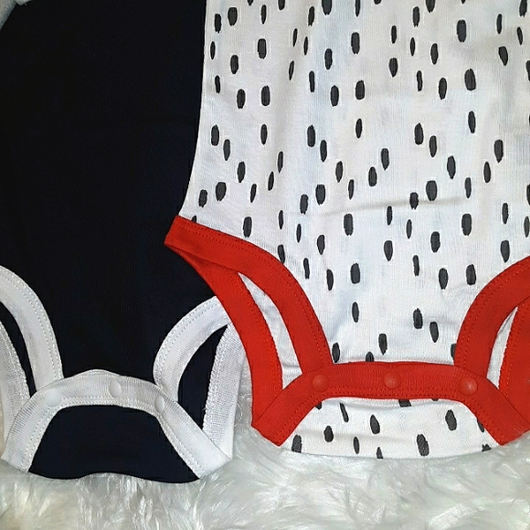 NWT Little Star Organic Super soft 5 pack Bodysuits *18mo* - Picture 8 of 14